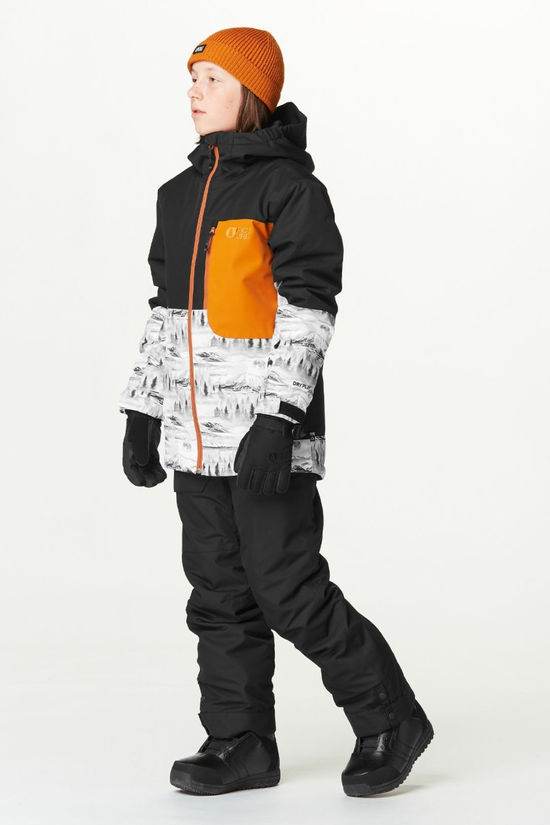 Picture Kids Daumy Jacket Black Mood Print Honey