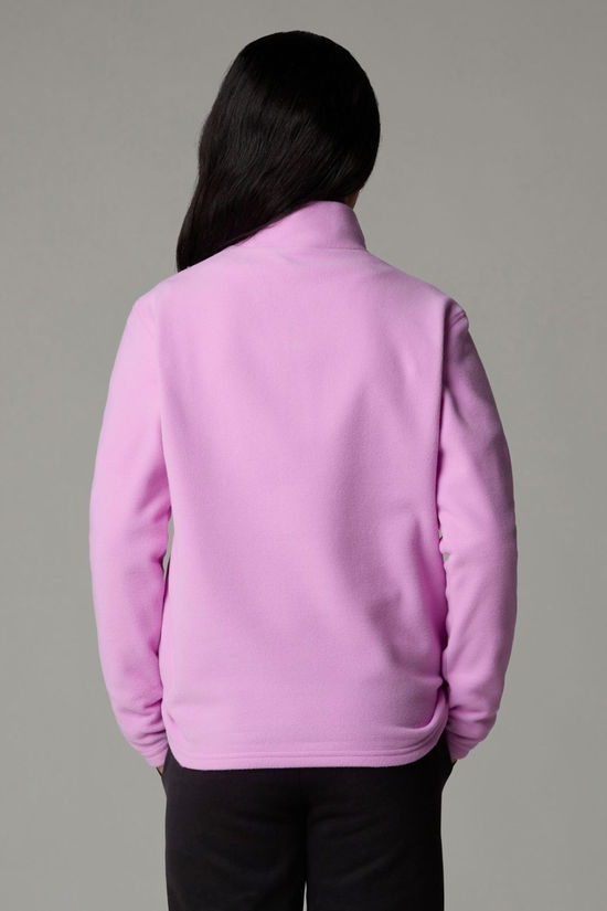 The North Face Teen Glacier Quarter Zip Fleece 14+ Dragonfruit