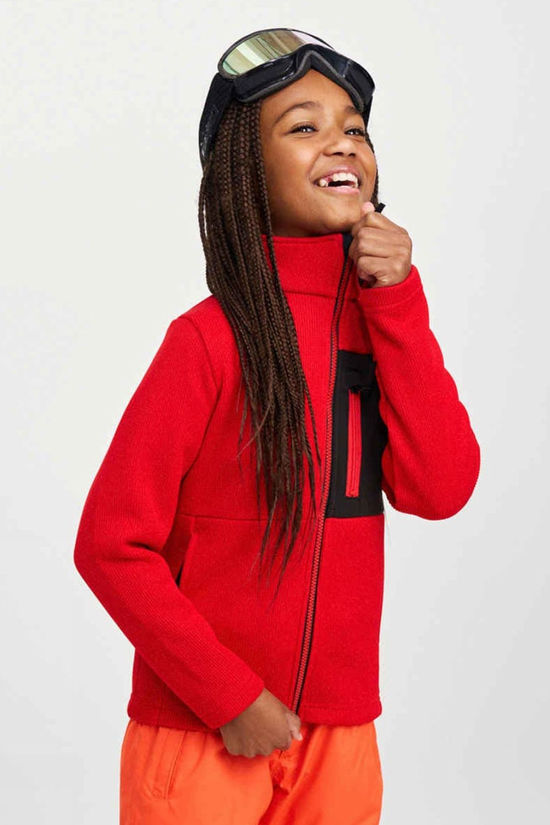 Reima Youth Meininki Fleece Jacket 14+ Tomato Red