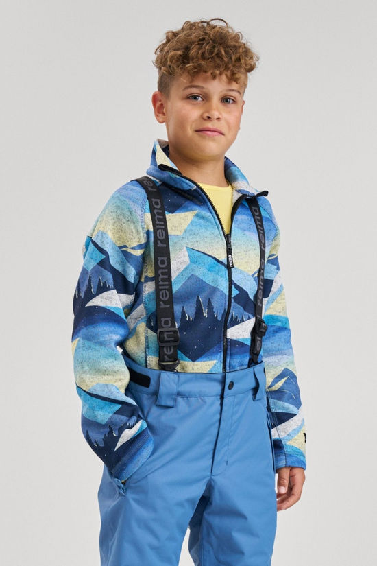 Reima Boys Niksini Fleece Jacket 14+ Blue Ocean