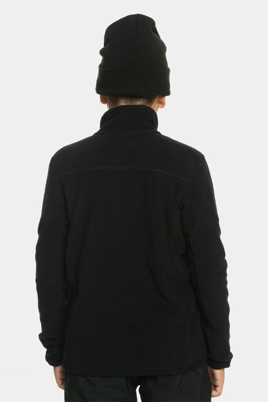 Quiksilver Youth Aker Half Zip Fleece True Black