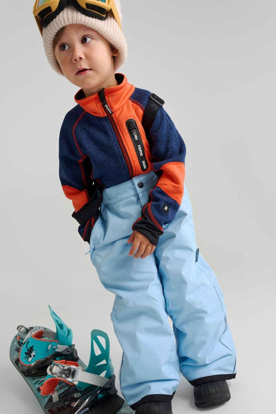 Reima Boys Liukuen Fleece Jacket Jeans Blue