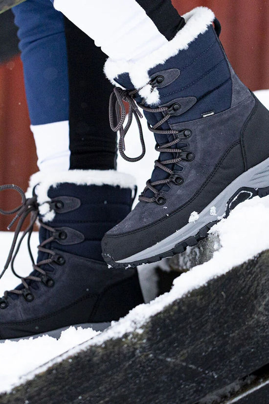 Halti Mens Tornio Mid Winter Snow Boots Anthracite