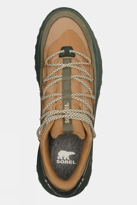 Sorel Mens Callsign Horizon Low GTX Sneaker Tawny Buff/ Deep Woods