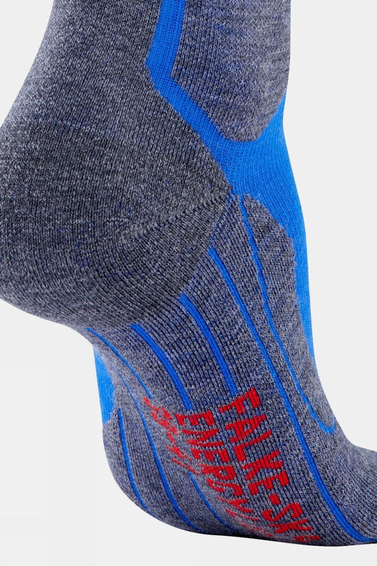Falke Mens Sk4 Advanced Compresion Light Ski Socks Olympic
