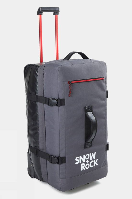 Snow and Rock 105L Split Level Wheeled Roller Bag Black