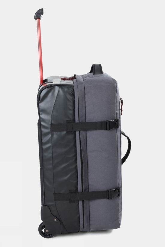 Snow and Rock 105L Split Level Wheeled Roller Bag Black
