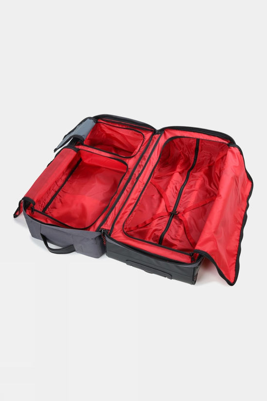 Snow and Rock 105L Split Level Wheeled Roller Bag Black