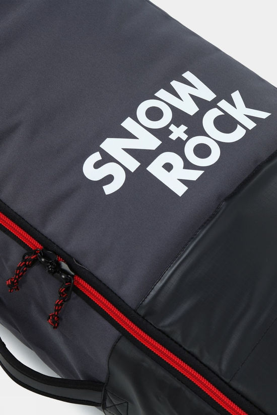 Snow and Rock Ski & Snowboard Roller Bag  Black