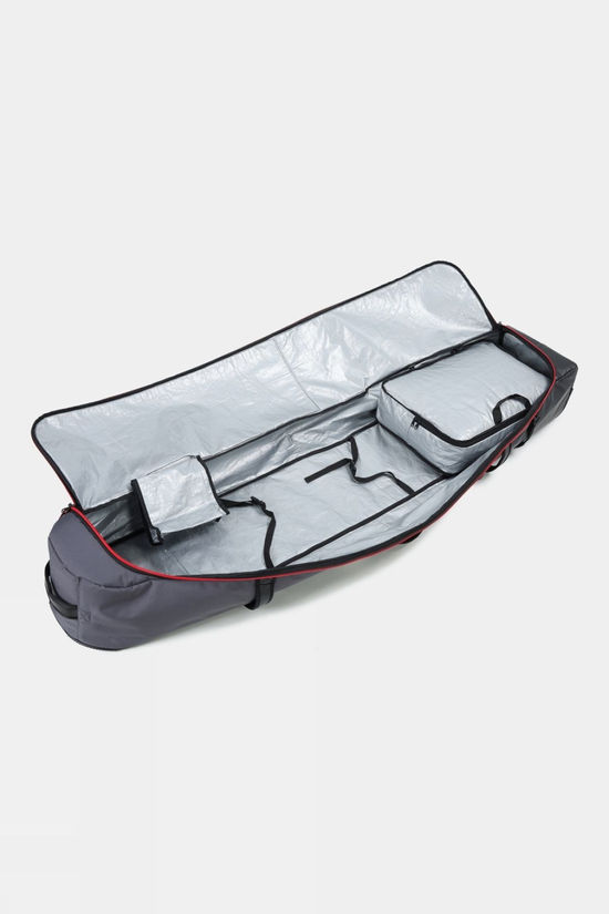 Snow and Rock Ski & Snowboard Roller Bag  Black