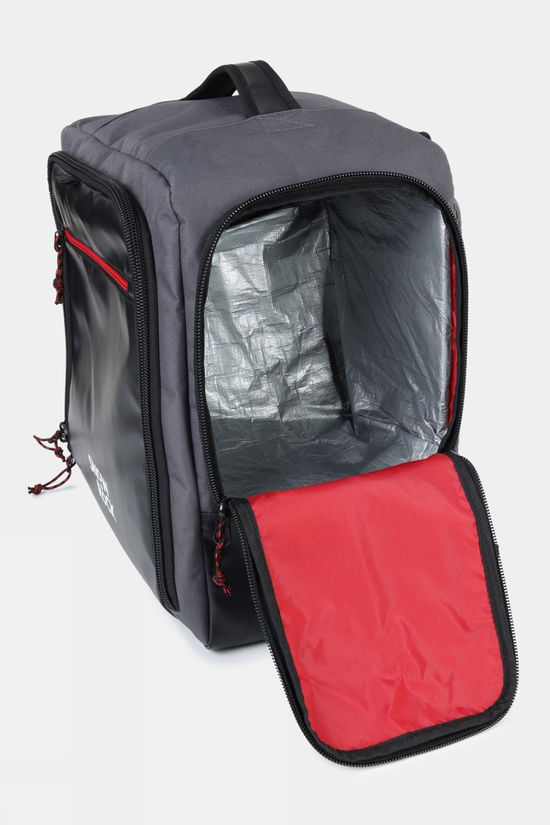 Snow and Rock Utility Boots and Helmet Ski Backpack Black
