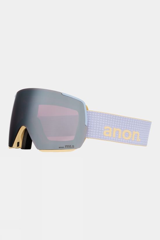 Anon M5S Goggles + Bonus Lens + MFI Fask Mask  Airstream Blue / Perceive Sunny Onyx