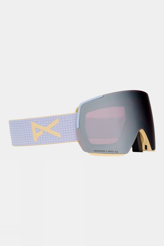 Anon M5S Goggles + Bonus Lens + MFI Fask Mask  Airstream Blue / Perceive Sunny Onyx