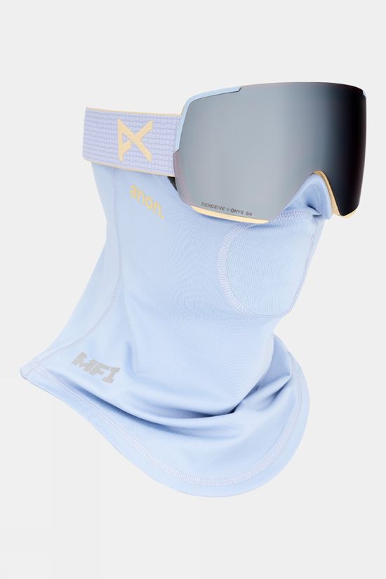 Anon M5S Goggles + Bonus Lens + MFI Fask Mask  Airstream Blue / Perceive Sunny Onyx