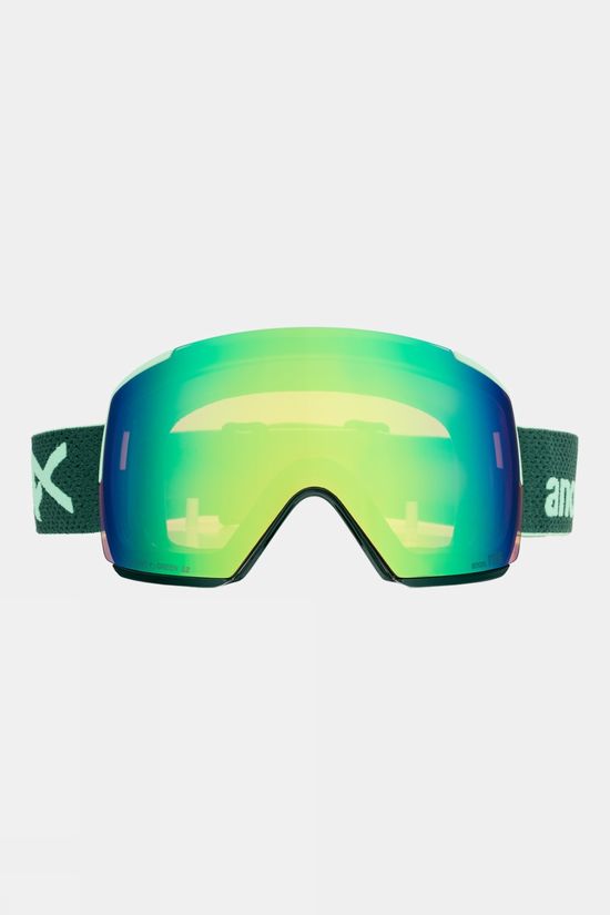 Anon M5 Goggles + Bonus Lens + MFI Fask Mask  Brunswick Green / Perceive Variable Green