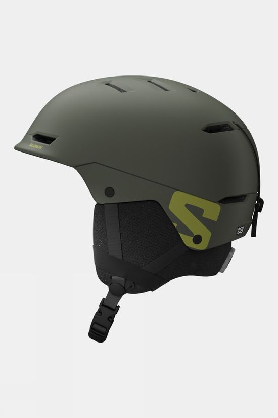 Salomon Junior Husk Snow Helmet Castor Gray