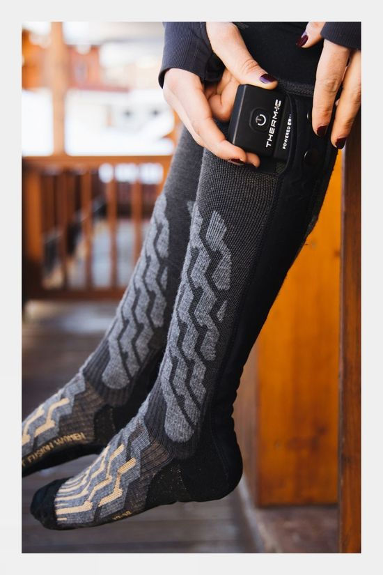 Thermic Powersocks Set - Heat Fusion Uni + S-Pack 700 Black