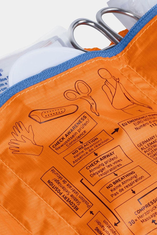 Ortovox First Aid Roll Doc Mid Safety Kit Shocking Orange