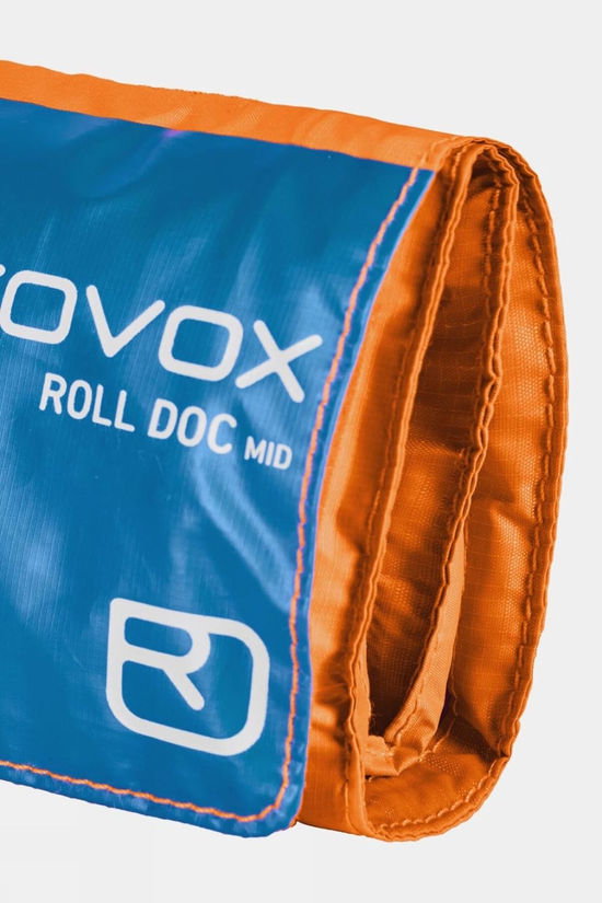 Ortovox First Aid Roll Doc Mid Safety Kit Shocking Orange