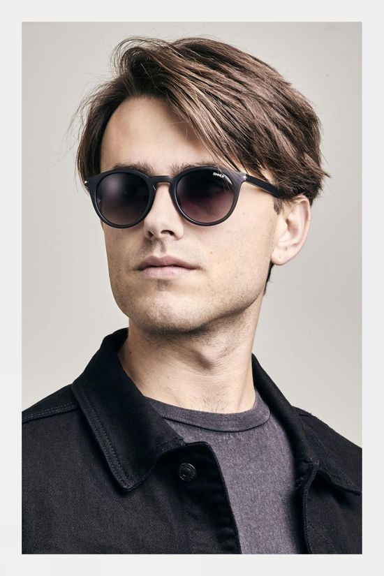 Sinner Patnem Sunglasses Clear Matt Black/Gradient Smoke