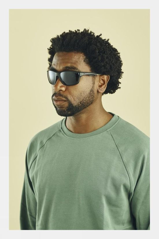 Sinner Unisex Eyak Sunglasses Black          /Lt Grey