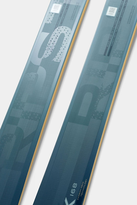 Elan Womens Ripstick 88 Skis (Skis Only) Blue