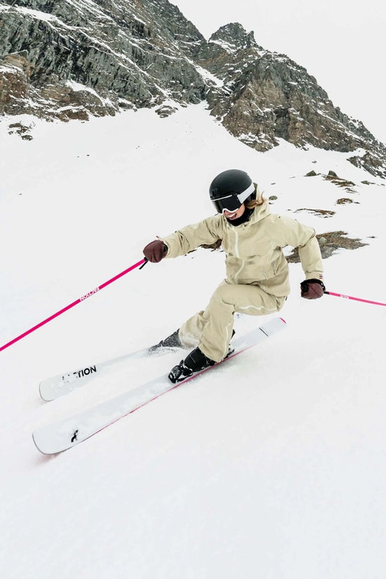 Faction Dancer 79 SYS Skis With Strive 11 GW Bindings White
