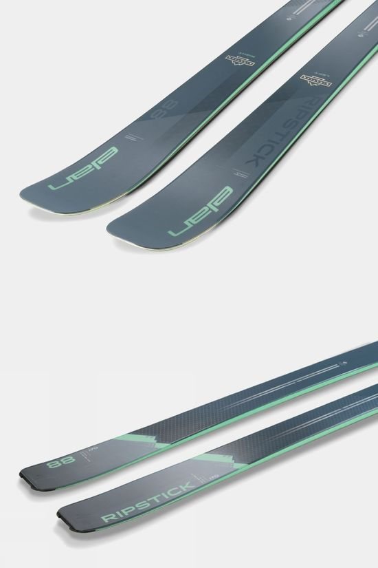 Elan Womens Ripstick 88 Skis (Skis Only) Petrol/Light Blue