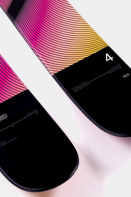 Faction Studio 4 Skis (Skis Only) Purple/Assorted