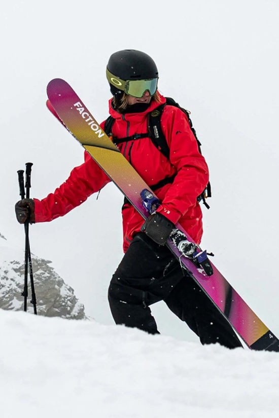 Faction Studio 4 Skis (Skis Only) Purple/Assorted
