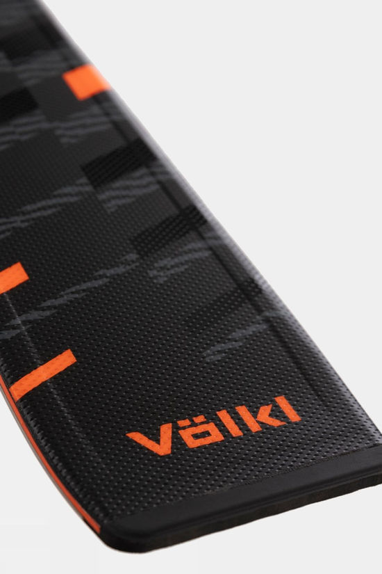 Volkl Mens Peregrine MT Skis With vMotion 12 GW Bindings Black/Orange