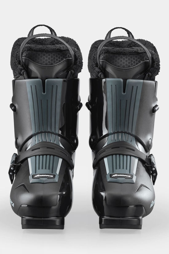 Nordica Womens HF 85 (GW) Ski Boots Black-Green-Aquamarine