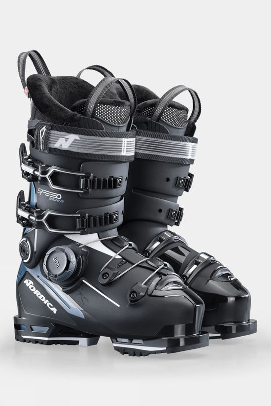 Nordica Womens Speedmachine 3 BOA 95 (GW) Ski Boots Blue/White