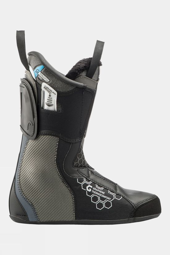 Head Womens Kaliber 105 MV BOA2 Ski Boots Black/Turquoise