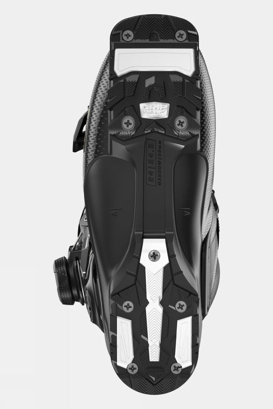 Salomon Womens S/Pro Alpha C BOA 85 Ski Boots Black/Dark Grey Met.
