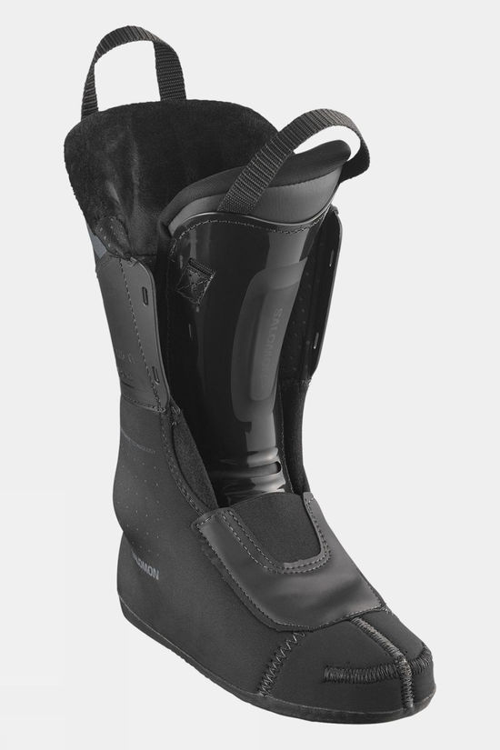 Salomon Womens S/Pro Alpha C BOA 85 Ski Boots Black/Dark Grey Met.