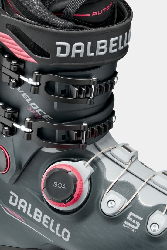 Dalbello Womens Veloce Space 105 BOA Ski Boots Dark Petrol/Mercury