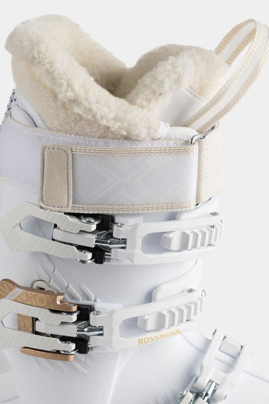 Rossignol Womens Vizion 4B Elite 90 GW Ski Boots White