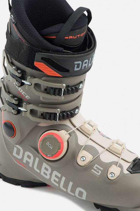 Dalbello Mens Veloce Space 120 MV BOA Ski Boots Stone Grey/Ecru