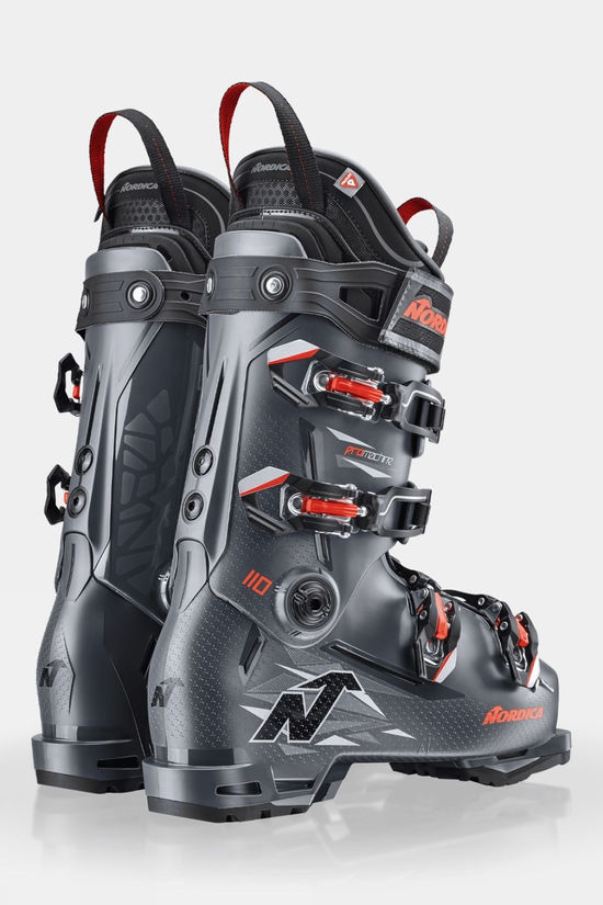 Nordica Promachine 3 110 (GW) Ski Boots Dark Grey-Black-Red