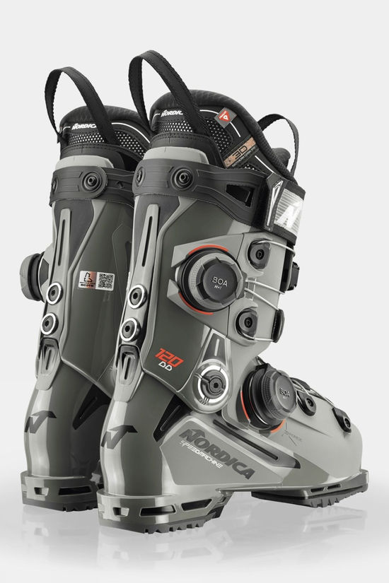 Nordica Speedmachine 3 120 BOA DD (GW) Ski Boots Dark Grey-Black-Red