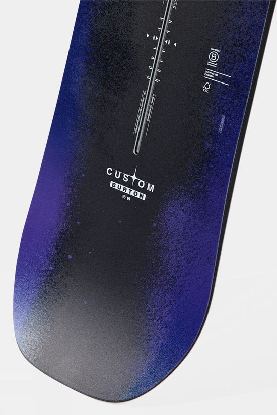 Burton Mens Custom Board Snowboard Faded