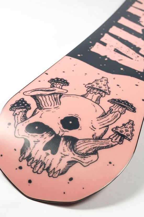 Capita Dark Horse Snowboard Pink / Black