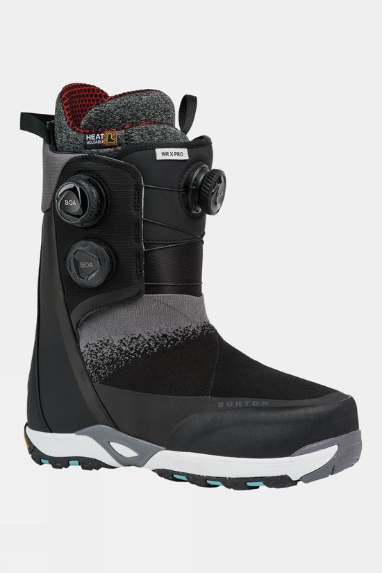 Burton Mens Waverange X Pro Snowboard Boots  Black