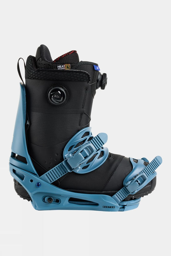 Burton Mens Cartel Re:Flex Snowboard Bindings Bluestone