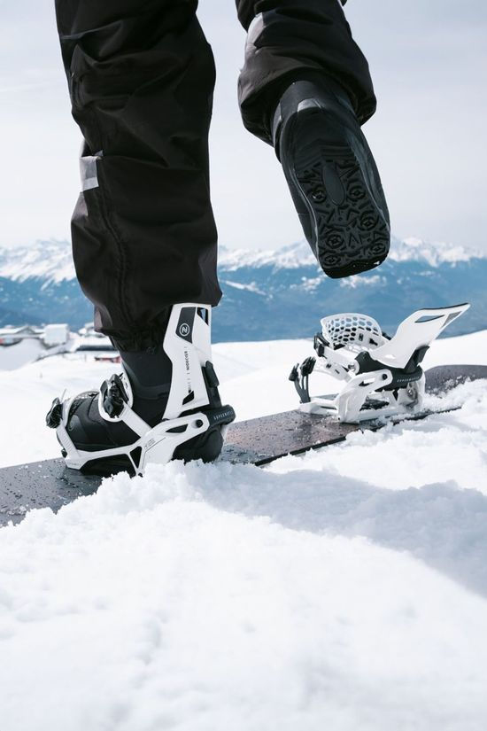 Nidecker Mens Supermatic Bindings White