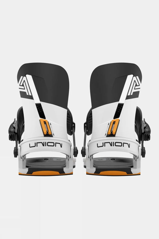 Union Atlas Snowboard Bindings White/Orange