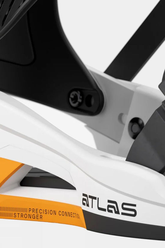Union Atlas Snowboard Bindings White/Orange