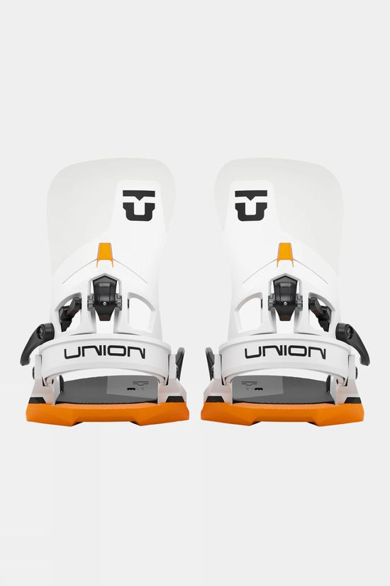 Union Atlas Step On Snowboard Bindings White/Orange