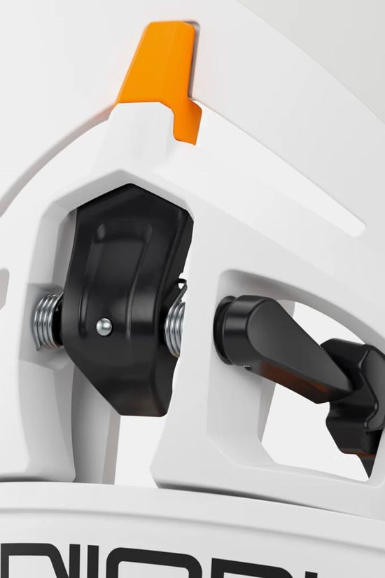 Union Atlas Step On Snowboard Bindings White/Orange